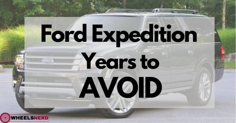 Ford Expedition years to avoid