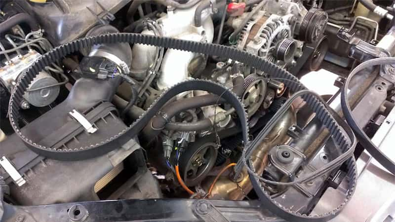 2009 Toyota Camry 2.4 serpentine belt replacement