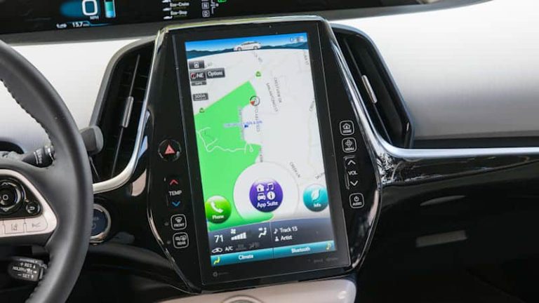 Toyota’s touchscreen