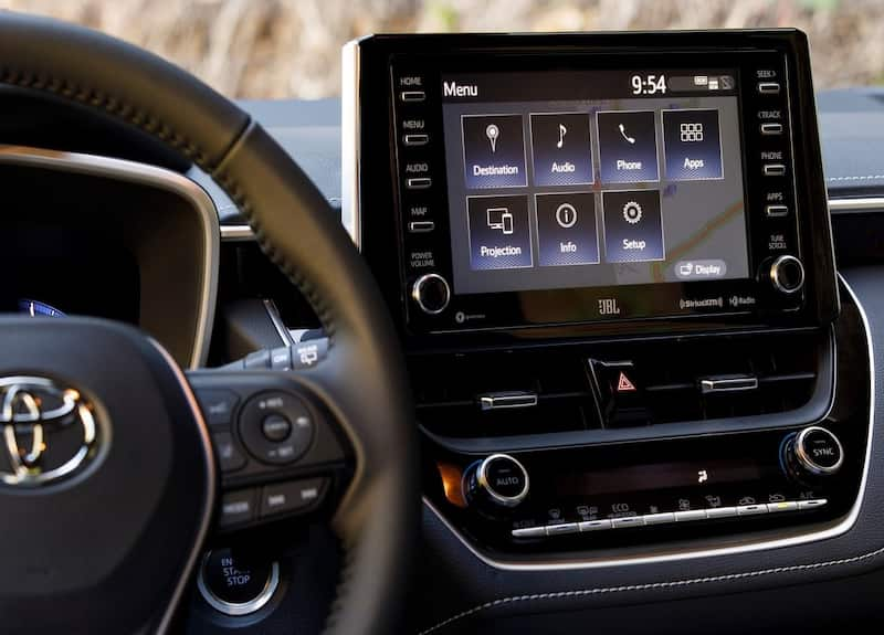 Android Auto Toyota Corolla features