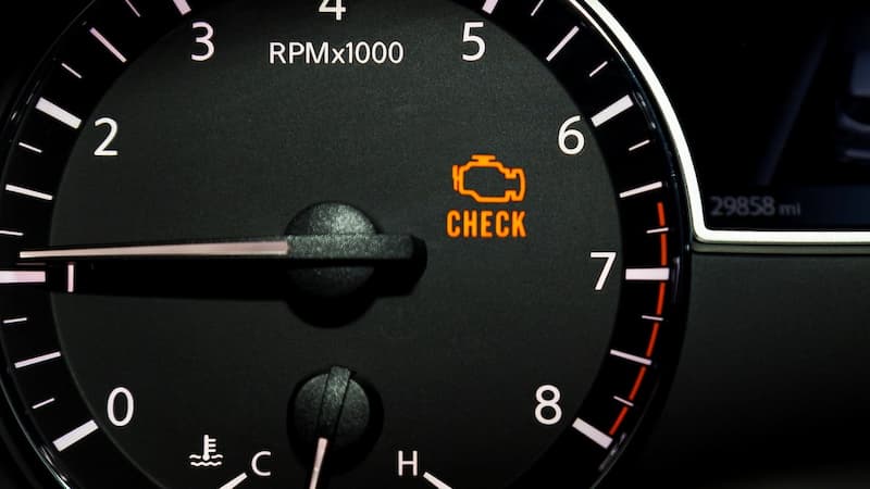 Check engine light turns on after refueling 