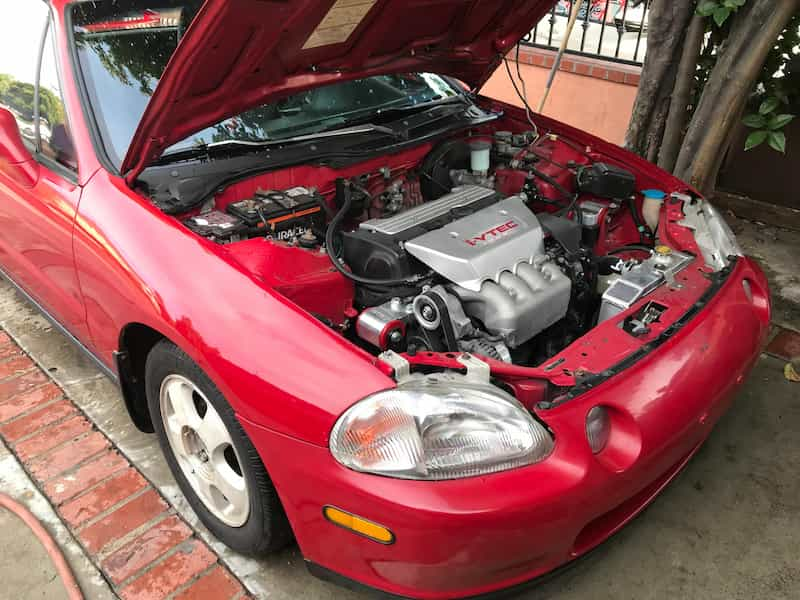 Honda Del Sol engine swap