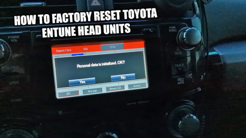 How Do I Reset My Toyota RAV4 Screen