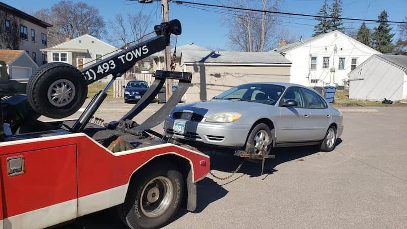 Towing A Rear Wheel Drive Car