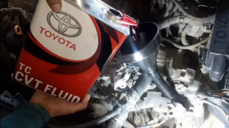 Toyota CVT transmission fluid change interval