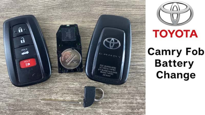 Toyota Camry smart key replacement