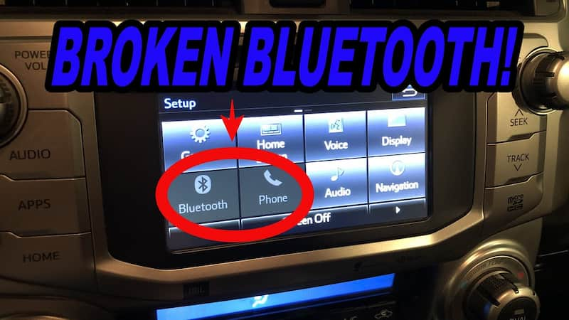 Toyota RAV4 Bluetooth Problems: Causes & Fix