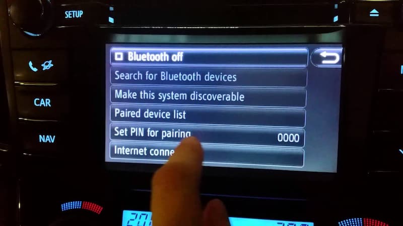 Toyota RAV4 Bluetooth Software Problems