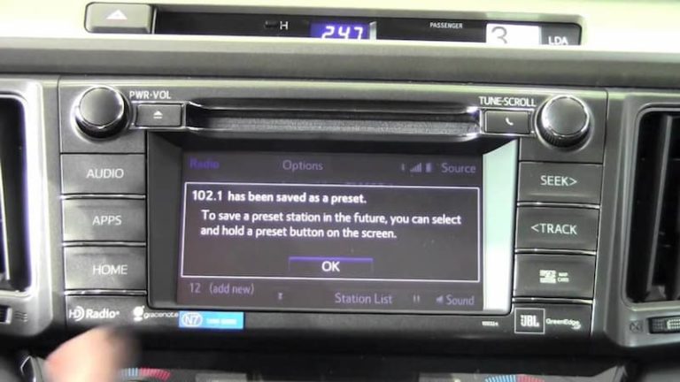 Toyota RAV4 Radio Not Working