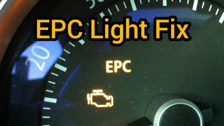VW EPC Light Car Shaking