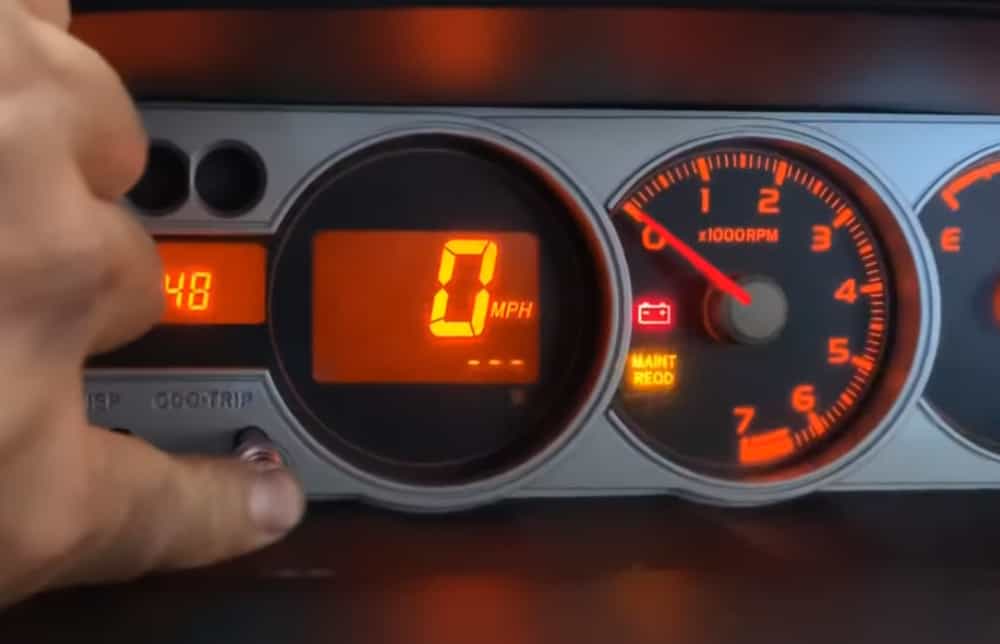 scion xb tire pressure light reset