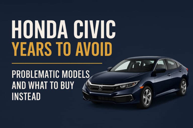 Honda Civic years to avoid