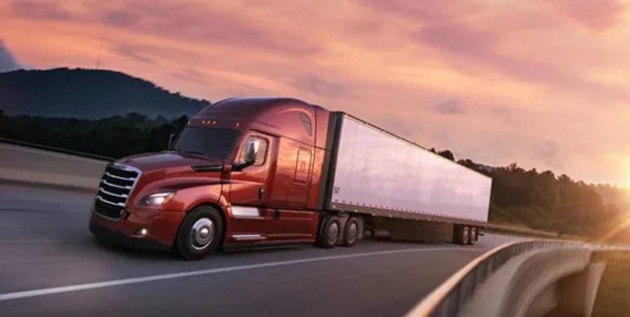 Freightliner Cascadia DEF light
